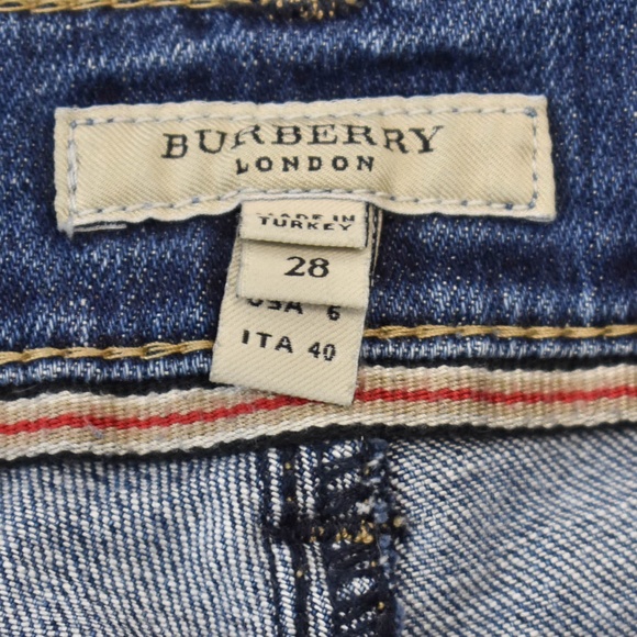 BURBERRY London: Blue, Boot-cut Denim Jeans Sz: 28 - Picture 7 of 9